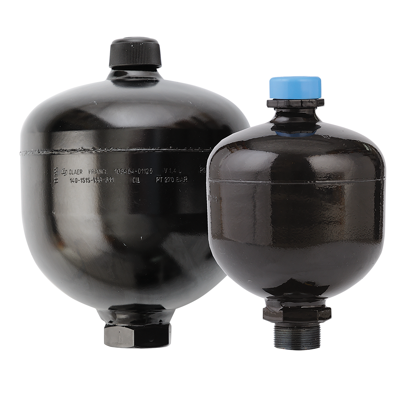 1/2" BSP Parallel Female Diaphragm Accumulator 1.4 Litres