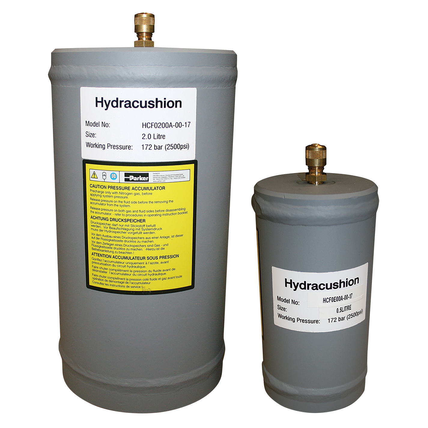 3/4" BSP Parallel Female Hydra-Cushion 1 Litres