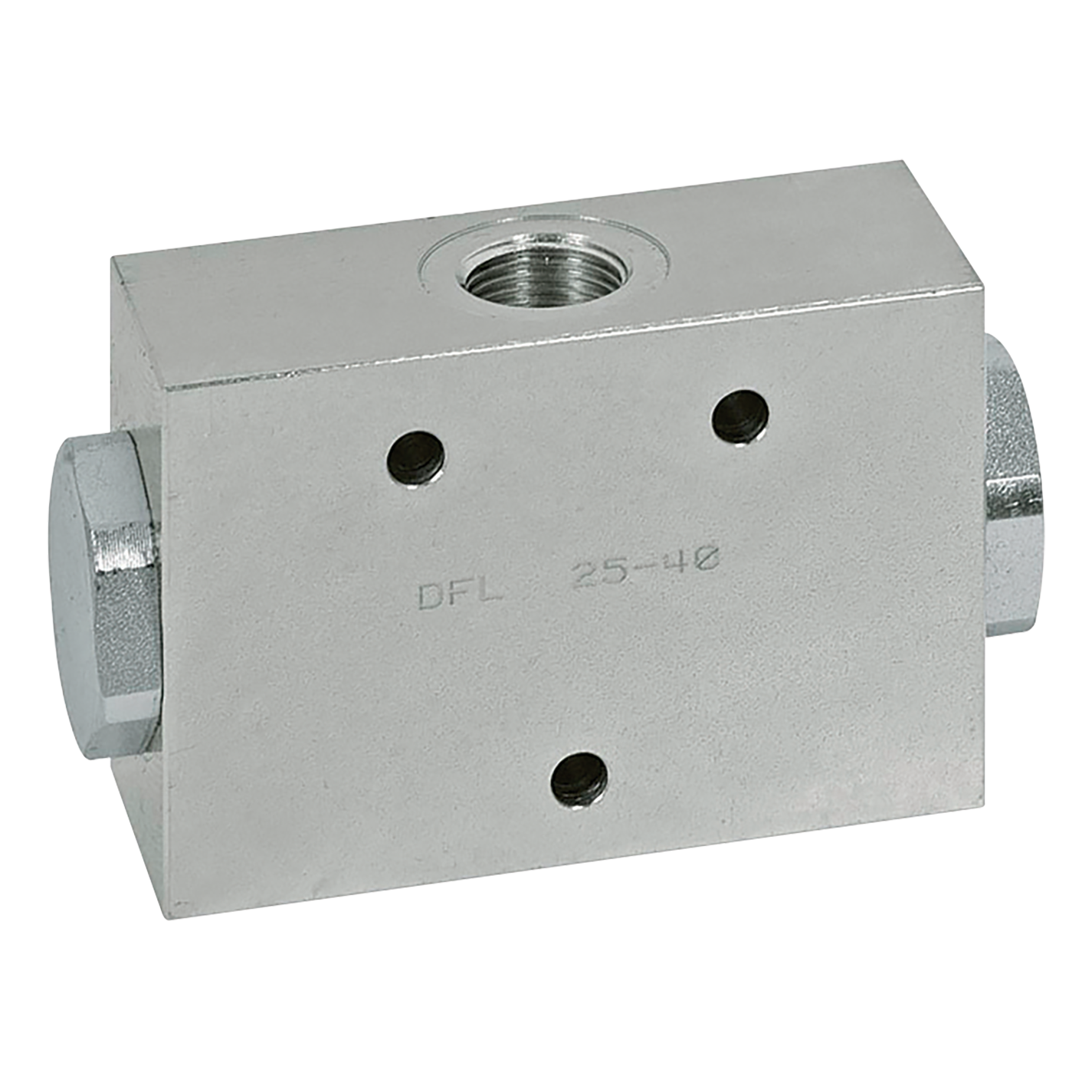 3/8" BSP Parallel Female 2 Way Divider Flow Control Valve / Flow