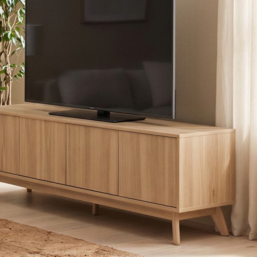 Statement large TV storage unit with subtle styling