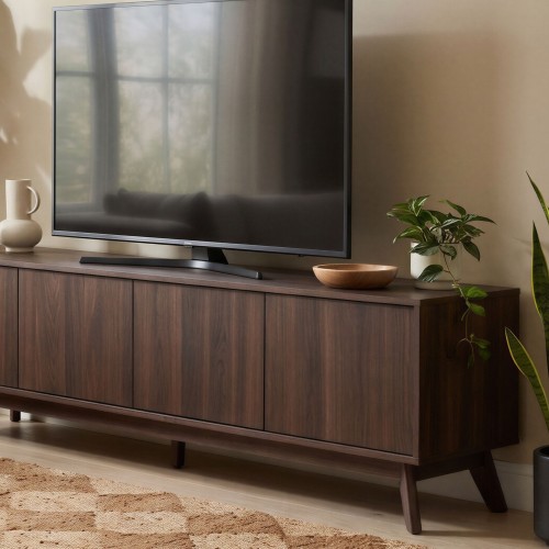 Statement large TV storage unit with subtle styling