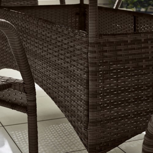 High-Density Double-Weave PE Rattan