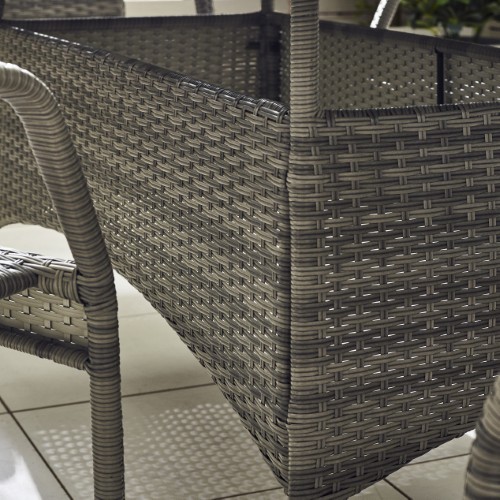 High-Density Double-Weave PE Rattan