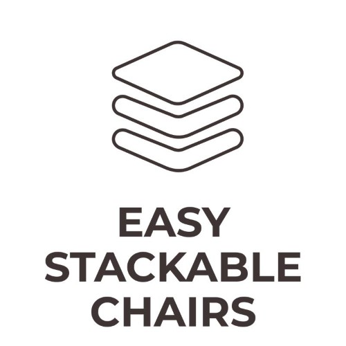 Space-Saving Stackable Design