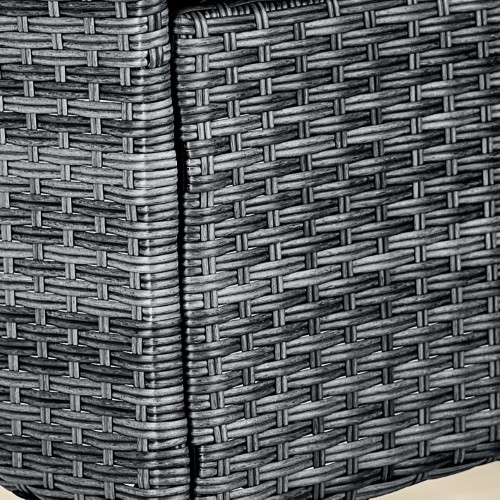 High-Density Double-Weave PE Rattan