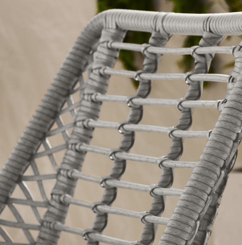 Hand-Woven PE Rattan Finish