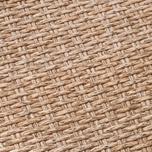 Hand-Woven PE Rattan Finish