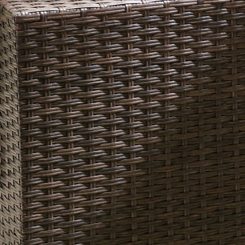 High-Density Double-Weave PE Rattan