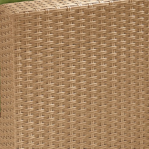 High-Density Double-Weave PE Rattan