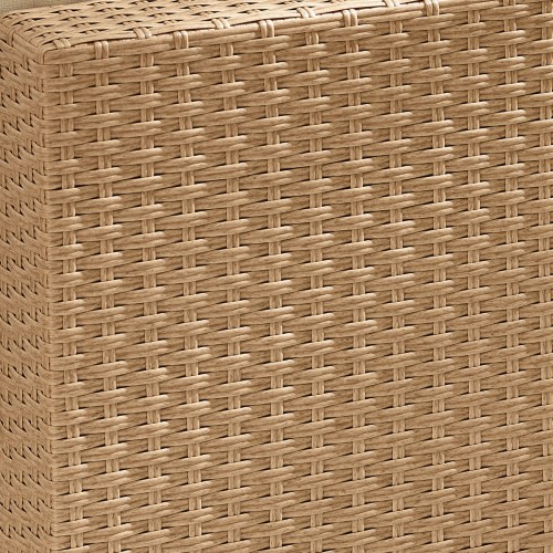High-Density Double-Weave PE Rattan