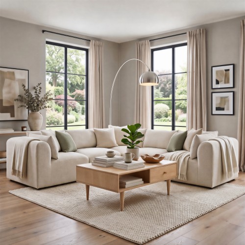 Modular sofa design that adapts to your space