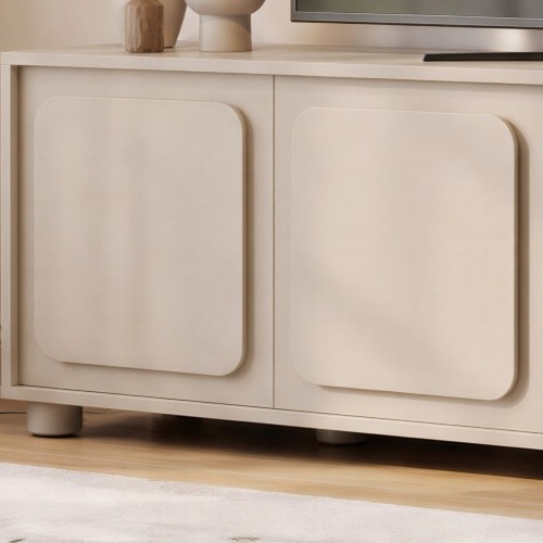 Sleek handleless front