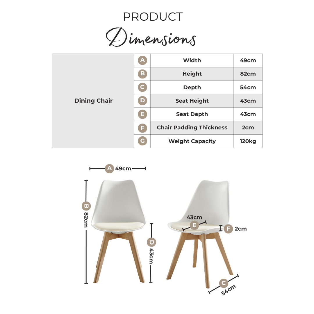 2x Stockholm Scandi Teal Faux Leather and Wood Dining Chairs
