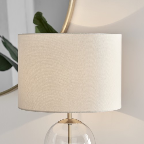 Soft fabric lampshade