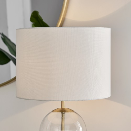 Soft fabric lampshade
