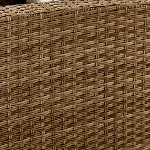 High-Density Double-Weave PE Rattan