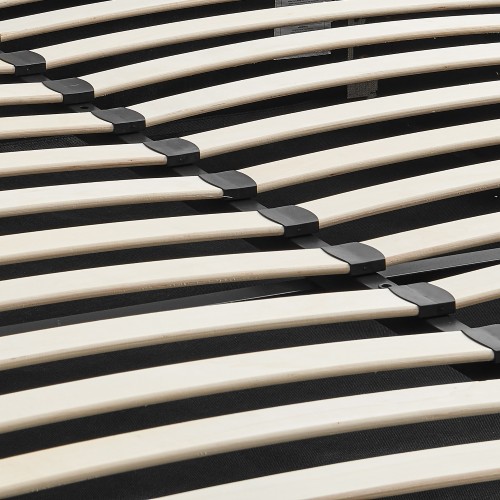 Durable Wooden Frame with Sprung Slats
