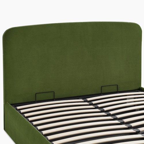 Soft-Curved Upholstered Headboard