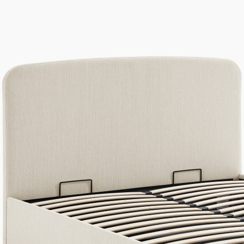 Soft-Curved Upholstered Headboard