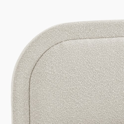 Layered Rounded Headboard Design