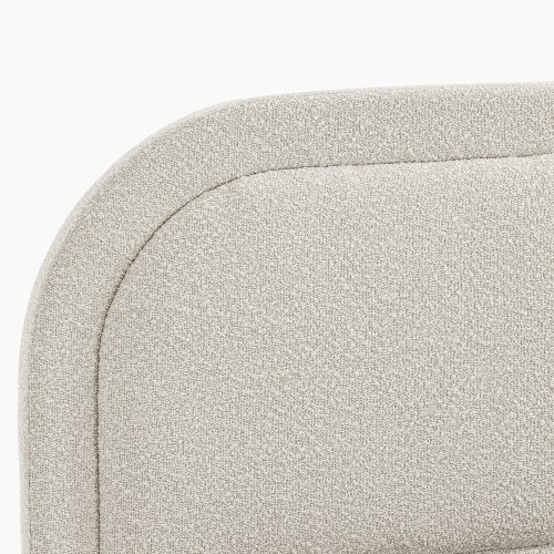 Layered Rounded Headboard Design