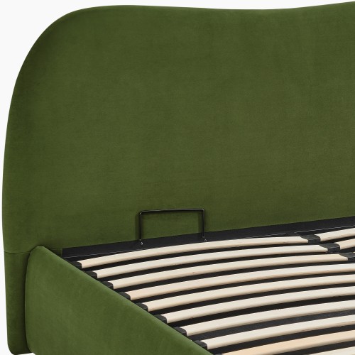 Bold Curved Mid-Century Inspired Headboard