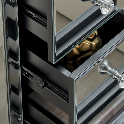 Smooth-Glide Storage Drawers
