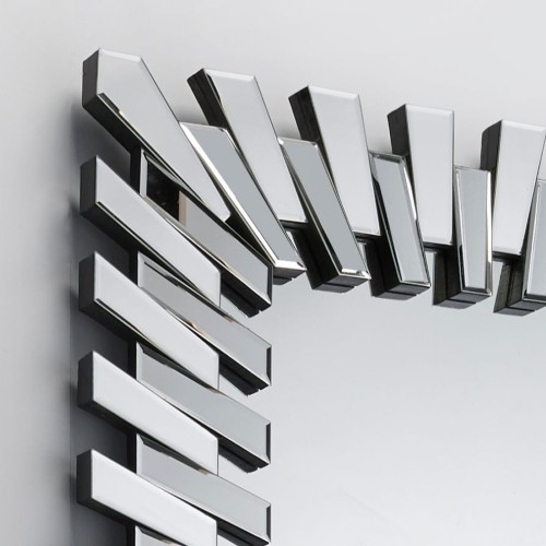 Sculptural 3D Mirror Design