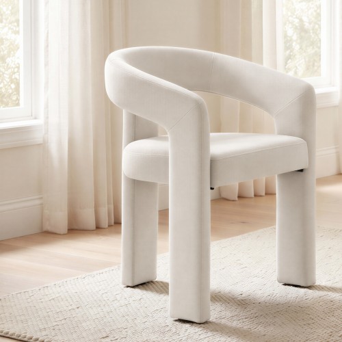 Sculptural statement chair design