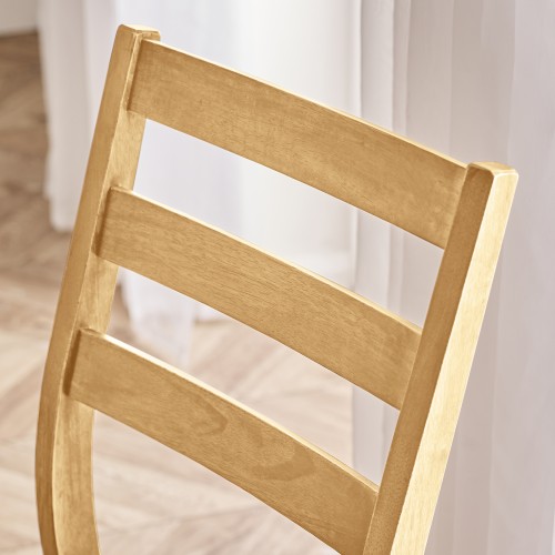 Supportive Ladder-Back Design