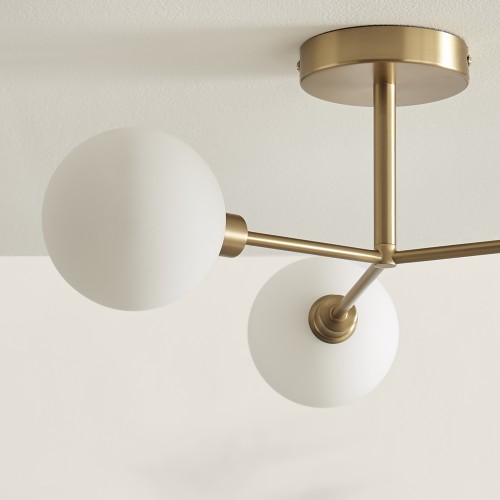 Smooth Frosted Glass Shades