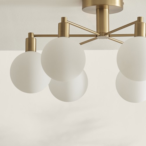 Smooth Frosted Glass Shades