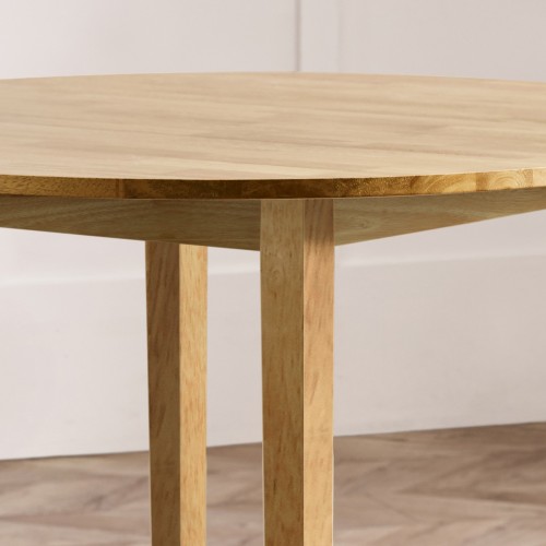100% Solid Rubberwood Construction