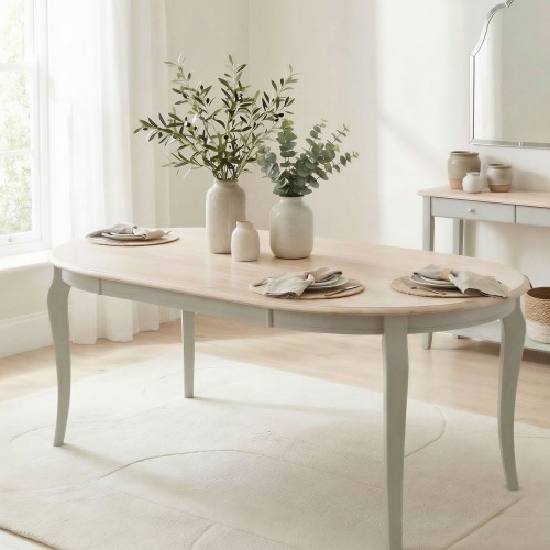 Spacious Oval Tabletop