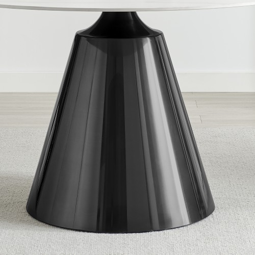 Statement Gunmetal Grey Pedestal