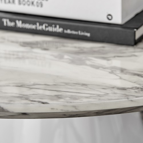 Elegant Marble-Effect Tabletop