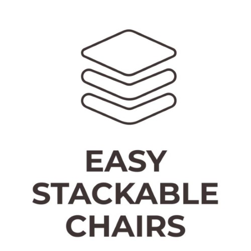 Space-Saving Stackable Design