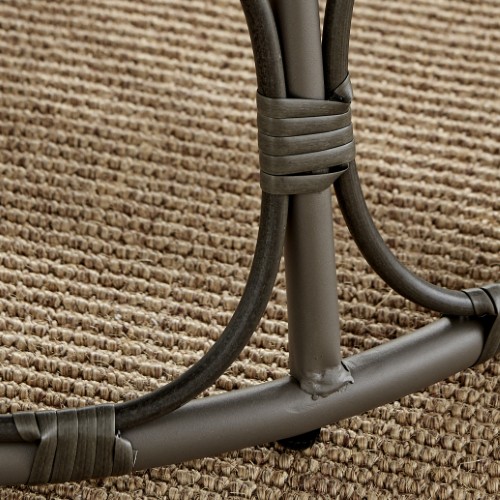 Hand-Woven PE Rattan Finish