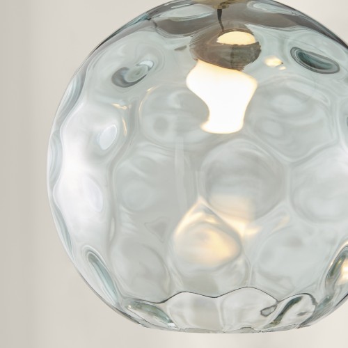 Textured Dimpled Glass Shades