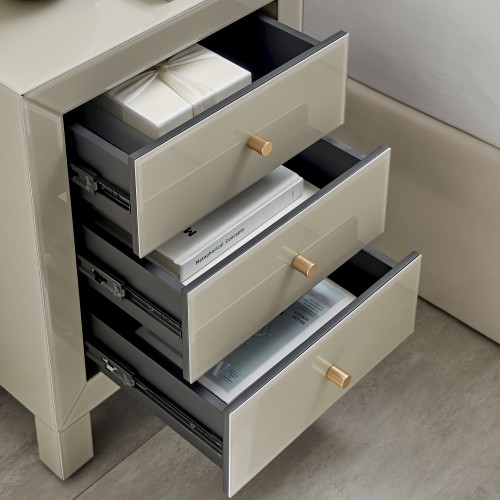 Smooth-Glide Storage Drawers