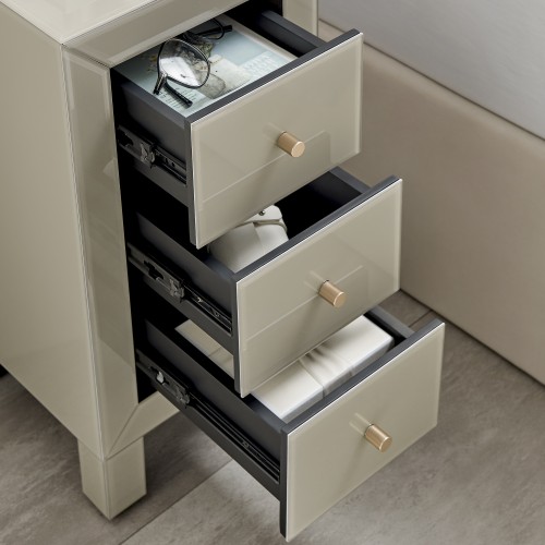 Smooth-Glide Storage Drawers