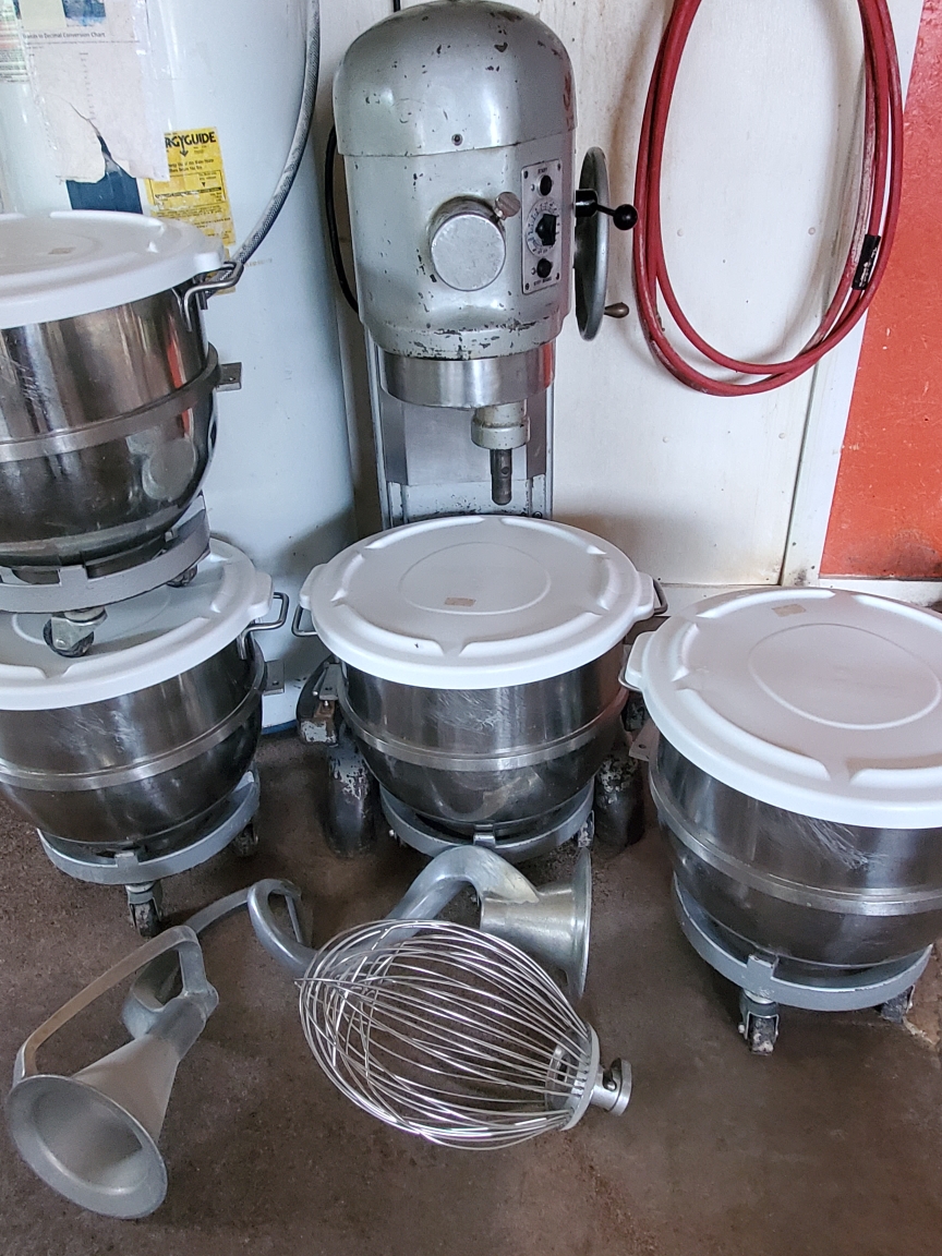 Used L80080 Hobart 80 Quart Mixer