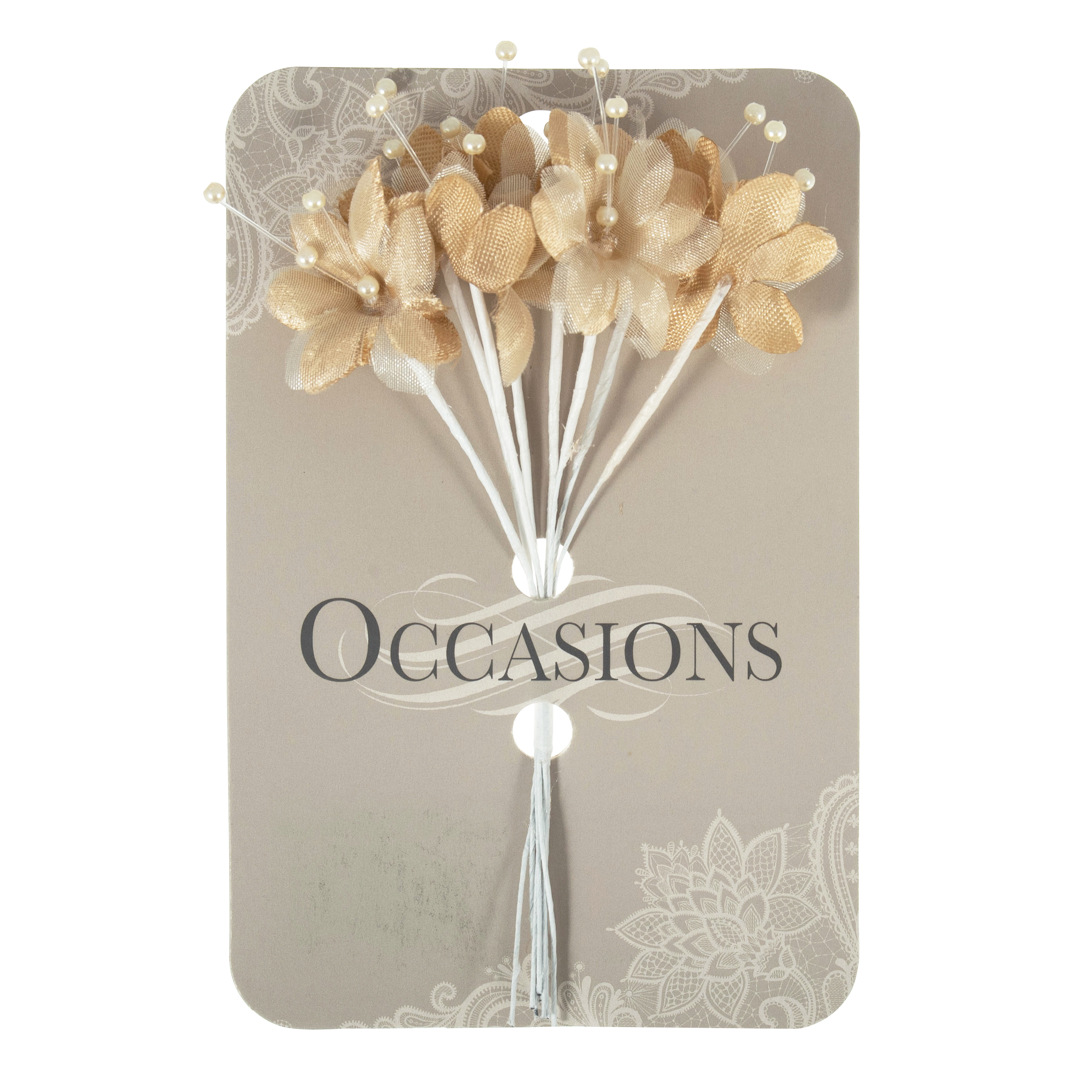 Picture of Baby's Breath: Pearled: Pack of 8: Champagne