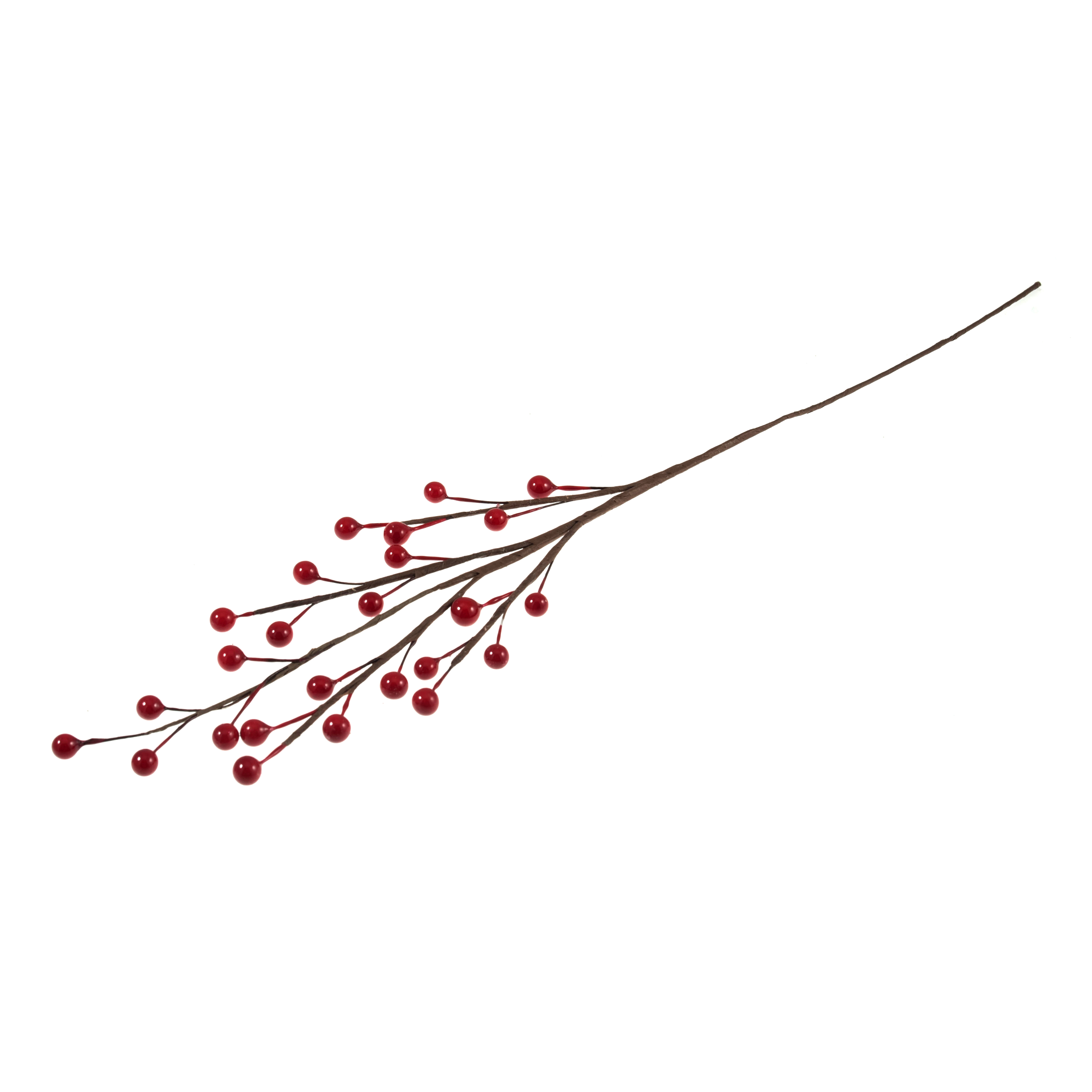 Picture of Berry Branch: 1 Piece: Red