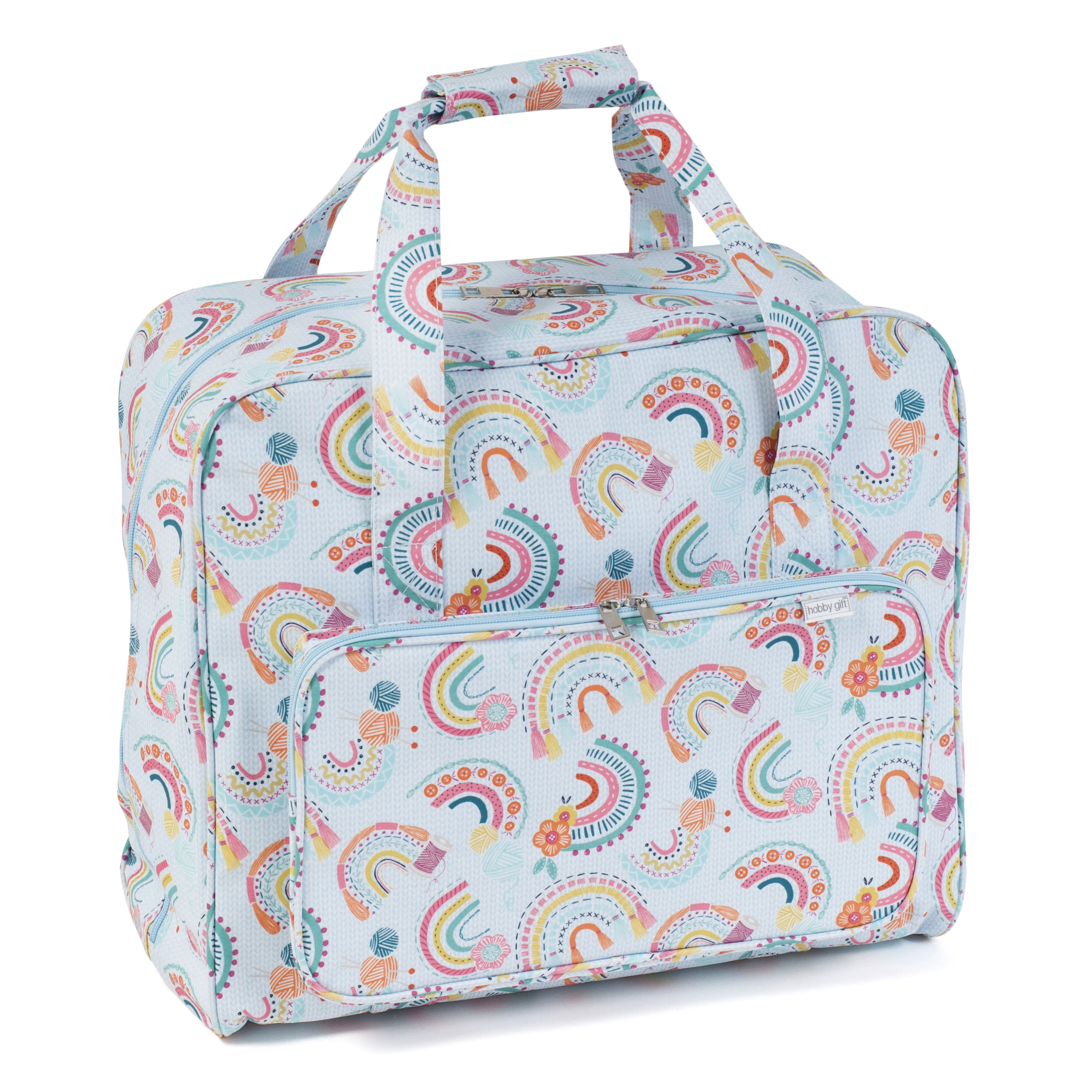 Picture of Sewing Machine Bag: Matt PVC: Rainbow