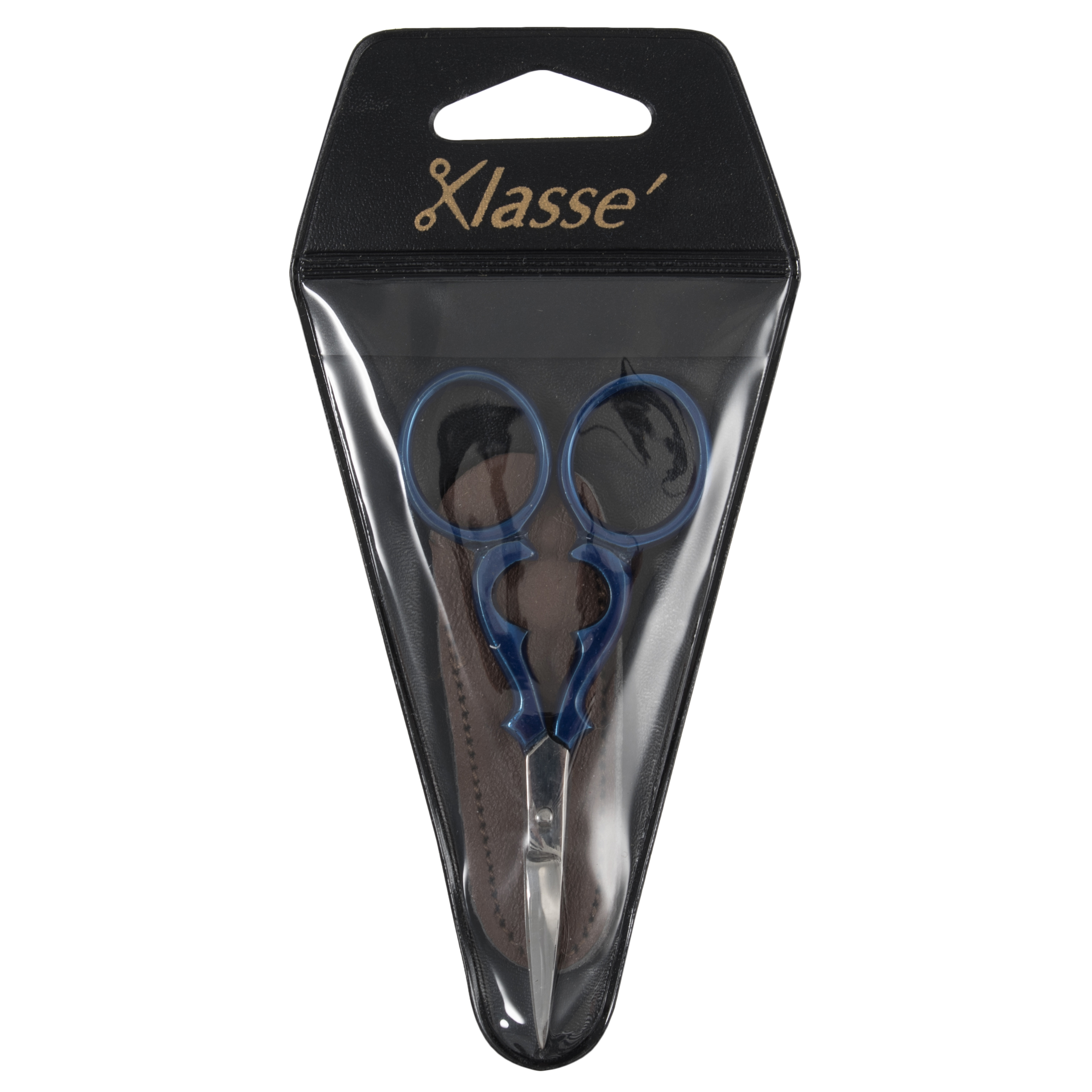 Picture of Scissors: Embroidery: Victorian: 9.6cm or 3.75in: Blue