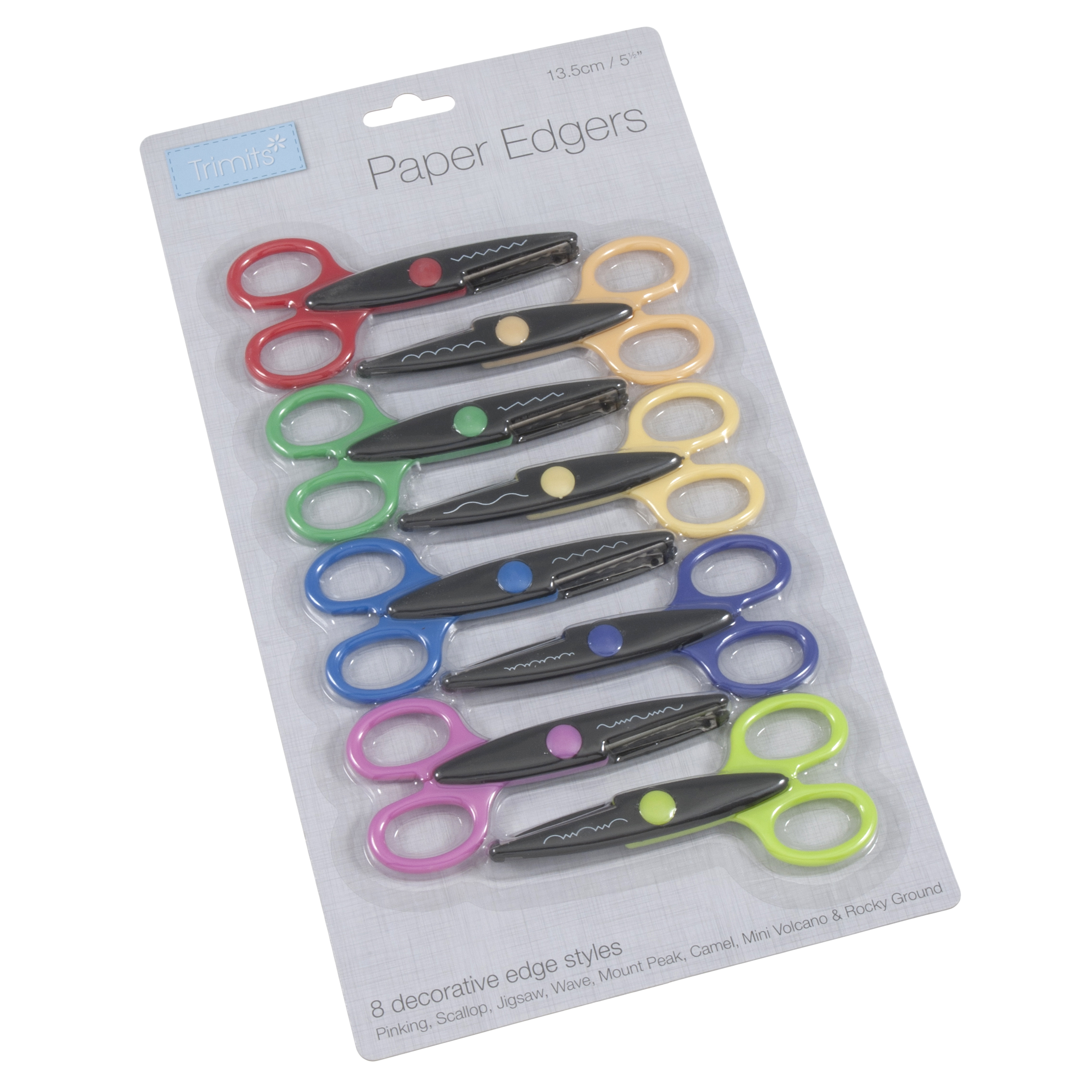 Picture of Scissors: Paper Edgers: 13.5cm or 5in: Set of 8