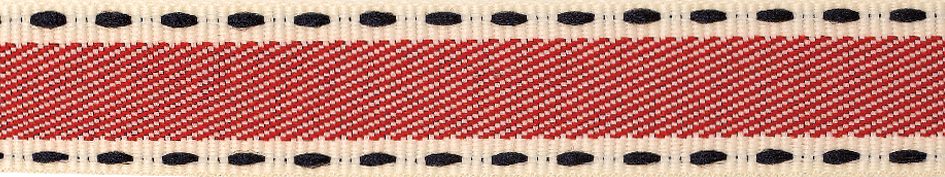 Picture of Vintage Stitch: 4m x 15mm: Red