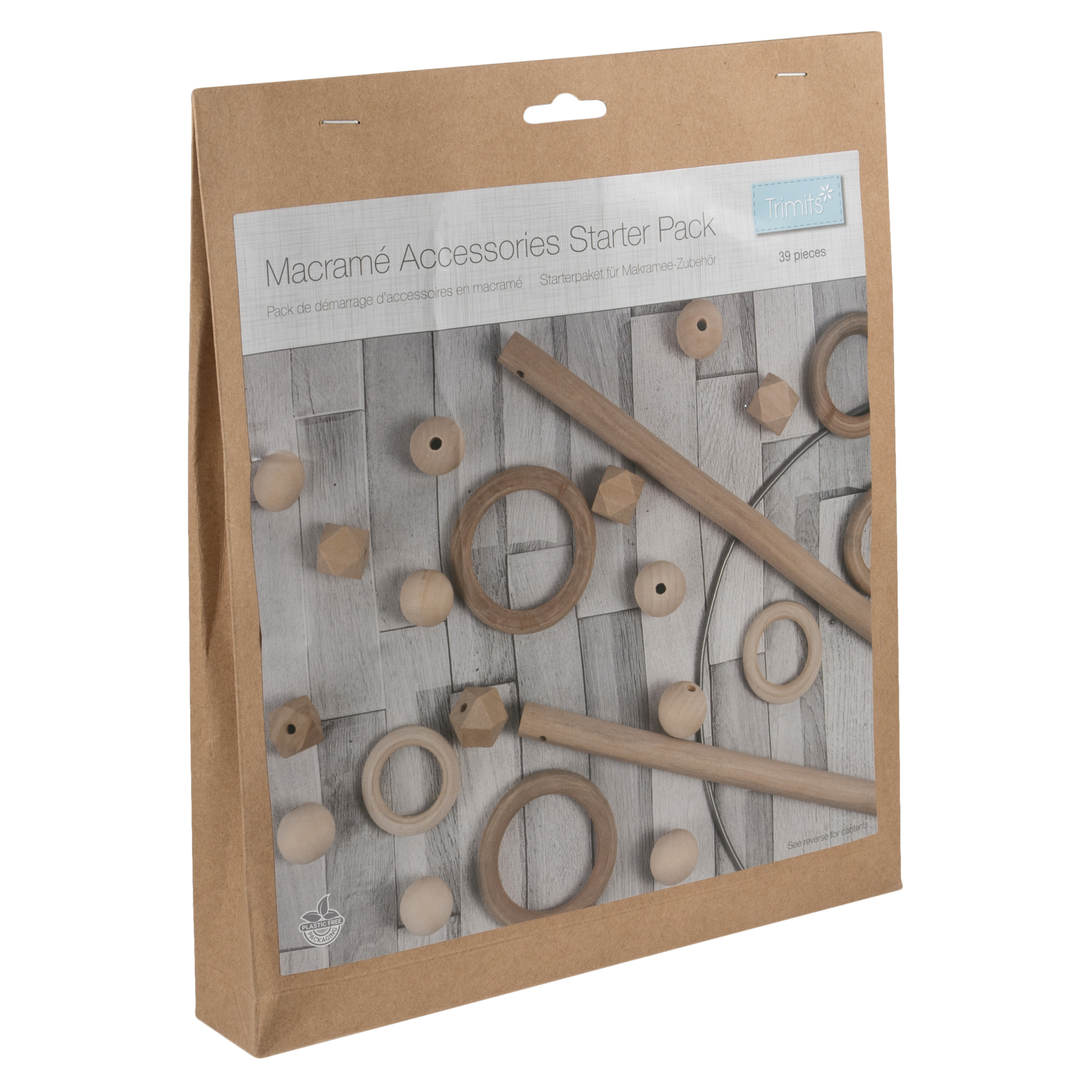 Picture of Macramé Accessories Starter Pack: 39 Pieces