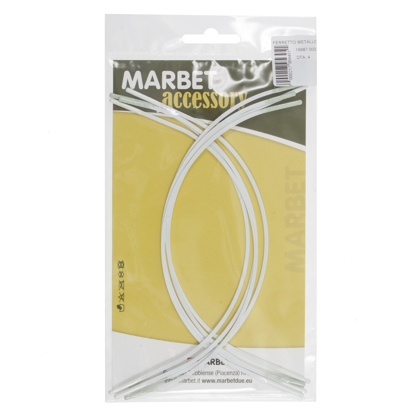 Picture of Bra Wires: 4 Pairs: 25.5cm: White